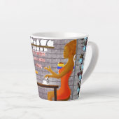 Köstlicher Kaffee mit einer Tasse Freundschaft (Rechte Ecke)