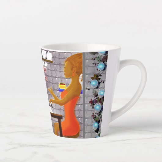 Köstlicher Kaffee mit einer Tasse Freundschaft (Rechts)