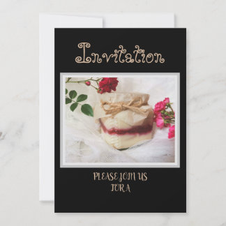 Köstlicher Kuchen , Marshmallow, Lebensmittel, Süß Einladung