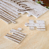 Köstlicher Kuchen mit Erdbeeren Geburtstag überzog Puzzle (Seite)