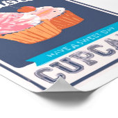 Köstlicher Kuchen Poster (Ecke)