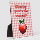 Köstlicher Red Apple Fotoplatte (Seite)