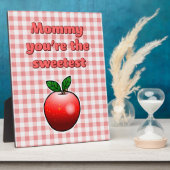 Köstlicher Red Apple Fotoplatte (Seite)