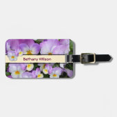 Köstlicher Viola ~ Gepäckanhänger (Vorderseite horizontal)