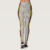 köstlicher Würstchen mit Senfphotographie Leggings (Rückseite)