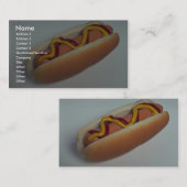 Köstlicher Würstchen Visitenkarte (Vorne/Hinten)