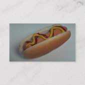 Köstlicher Würstchen Visitenkarte (Rückseite)