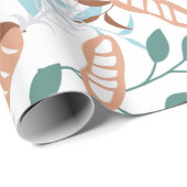 Köstliches Bio Weizenmuster Geschenkpapier (Rolleneckpunkt)