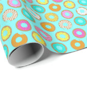 Köstliches Dessert Donuts Packpapier (Rolleneckpunkt)