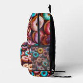 Köstliches Donut-Muster Bedruckter Rucksack (Rechts)