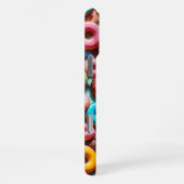 Köstliches Donut-Muster iPhone Hülle (Rechte Seite)