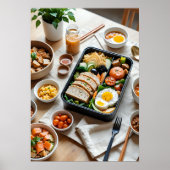 Köstliches Essen Poster (Vorne)