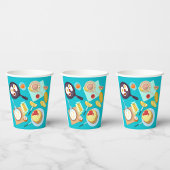 Köstliches Frühstück Pancakes Eierkuchen Kaffee Pappbecher