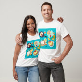 Köstliches Frühstück Pancakes Eierkuchen Kaffee T-Shirt (Unisex)