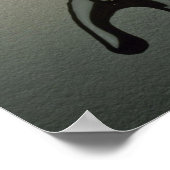 Köstliches gebrochenes Ei Poster (Ecke)