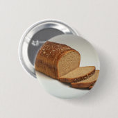 Köstliches geschnittenes Weizenbrot Button (Vorne & Hinten)