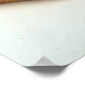 Köstliches geschnittenes Weizenbrot Poster (Ecke)