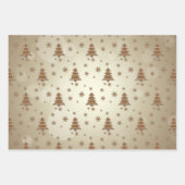 Köstliches Gingerbrot-Cookies-Muster Geschenkpapier Set (Vorderseite 3)