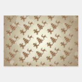 Köstliches Gingerbrot-Cookies-Muster Geschenkpapier Set (Vorderseite)