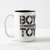 Köstliches JUNGEN-SPIELZEUG - ich bin Zweifarbige Tasse (Links)