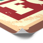 Köstliches mexikanisches Essen Poster (Ecke)