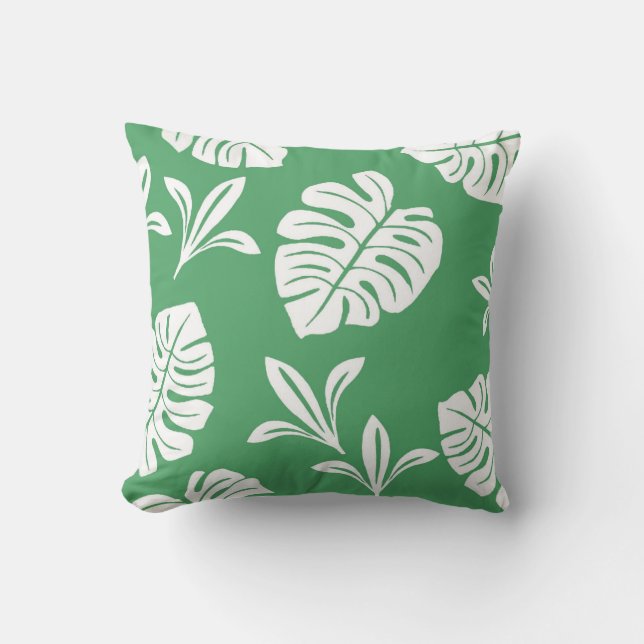 Köstliches Monster-Reversible Throw Kissen (Vorderseite)