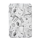 Köstliches Muster Badematte (Vorderseite Vertikal)