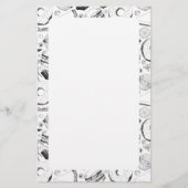 Köstliches Muster Briefpapier (Vorderseite)