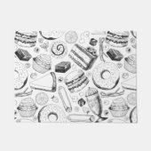 Köstliches Muster Fußmatte (Vorderseite)