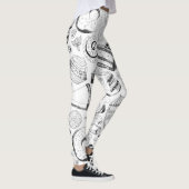 Köstliches Muster Leggings (Rechts)