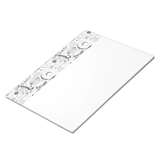 Köstliches Muster Notizblock (angewinkelt)