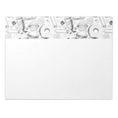 Köstliches Muster Notizblock (Vorderseite)