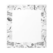 Köstliches Muster Notizblock (Vorderseite)