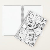 Köstliches Muster Notizblock (Innen)