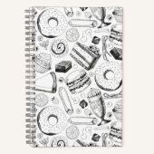 Köstliches Muster Notizblock (Vorderseite)