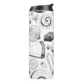 Köstliches Muster Thermosbecher (Nach links gedreht)