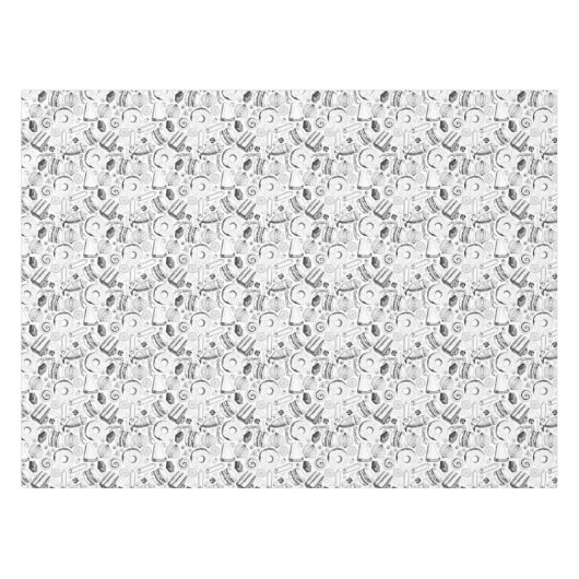 Köstliches Muster Tischdecke (Vorderseite (Horizontal))