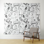 Köstliches Muster Wandteppich (Beispiel (Horizontal))