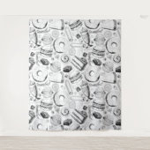 Köstliches Muster Wandteppich (Vorderseite)