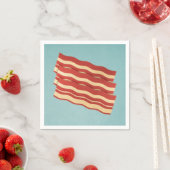 Köstliches Retro-Bacon Serviette (Beispiel)