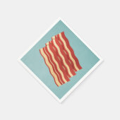 Köstliches Retro-Bacon Serviette (Ecke)