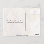 Köstliches Rindenbraten mit Mais Postkarte (Rückseite)