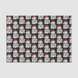 Köstliches Weihnachtsschädel-Seidenpapier Seidenpapier