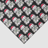 Köstliches Weihnachtsschädel-Seidenpapier Seidenpapier (Ausschnitt)