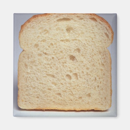 Köstliches Weißbrot Magnet (Vorne)