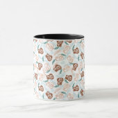 Köstliches Weizenbrotmuster Tasse (Zentrum)