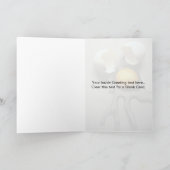 Köstliches zerbrochenes Ei Karte (Innenseite)