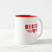 Köstlichkeiten Zweifarbige Tasse (VorderseiteRechts)