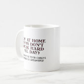 Kostspieliger Daycare Funny Mug Kaffeetasse (Vorderseite Links)