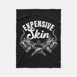 Kostspieliger Skin Funny Tattoo Artist Tattoos Gra Fleecedecke